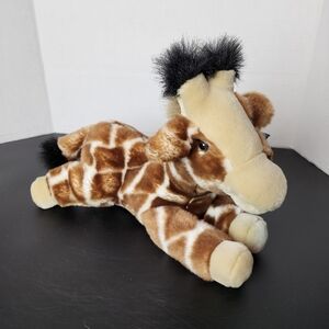 Aurora Flopsies Giraffe Plush Beanie Animal With Tag